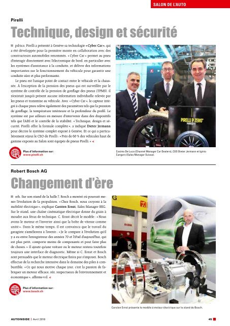 AUTOINSIDE Édition 4 – Avril 2018