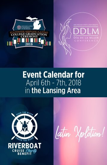 hispanic latino event calendar booklet