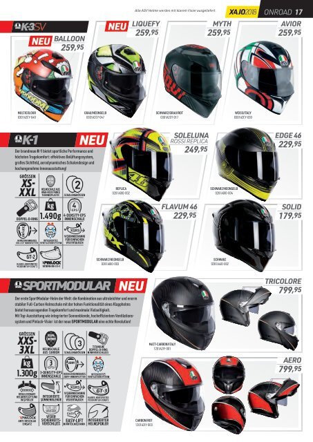 RG-S XAJO-katalog 2018