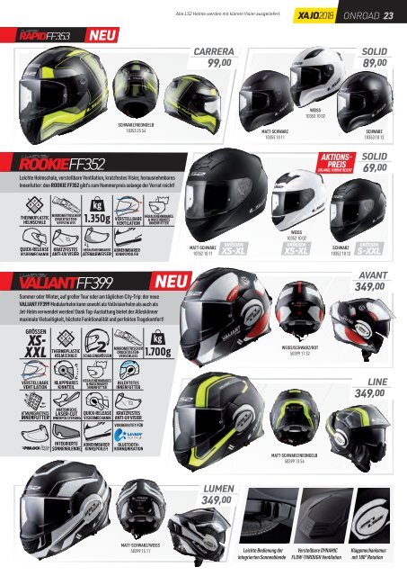 RG-S XAJO-katalog 2018