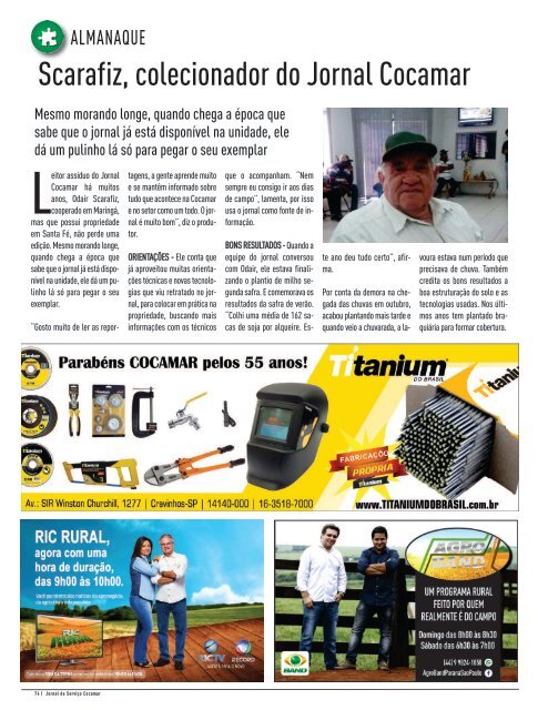 Jornal Cocamar Abril 2018