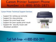 Canon Printer Support Phone Number +1-800-850-3871 Toll -Free