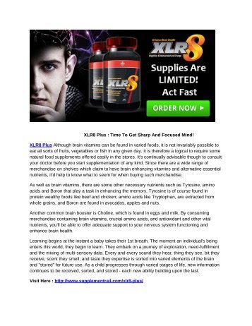 XLR8 Plus Reviews – Enhanced Brain Enhanced Performance