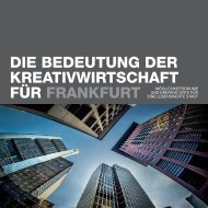 Die Bedeutung der Kreativwirtschaft für Frankfurt am Main