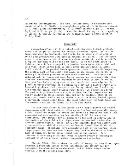 ATOLL RESEARCH BULLETIN - Smithsonian Institution