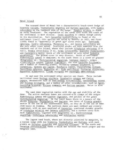 ATOLL RESEARCH BULLETIN - Smithsonian Institution