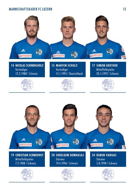 FC LUZERN MATCHZYTIG N°14 (RSL 27)