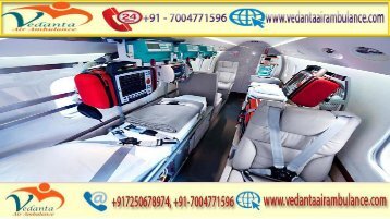 Vedanta Air Ambulance from Aurangabad to Delhi at an economic cost