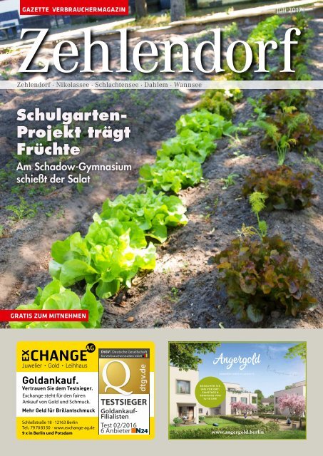 Gazette Zehlendorf Nr. 7/2017