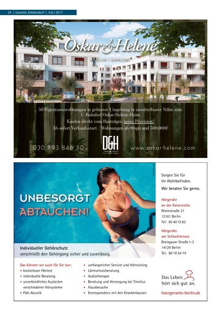 Gazette Zehlendorf Nr. 7/2017