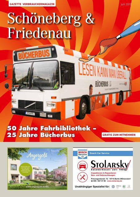 Gazette Schöneberg & Friedenau Nr. 7/2017