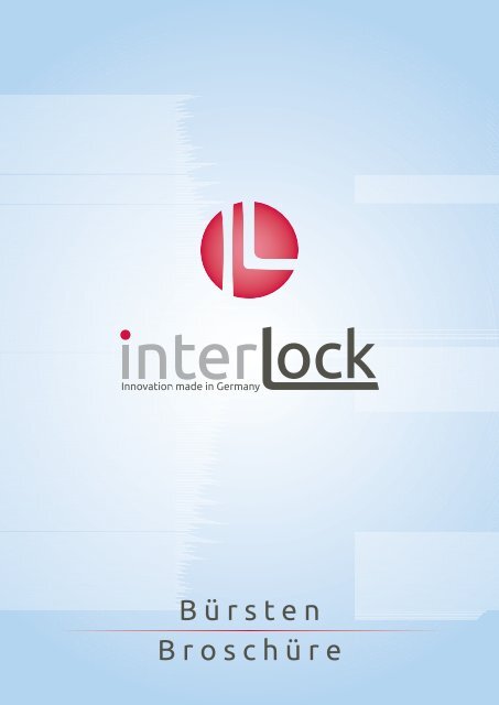 Interlock Bürstenbroschüre