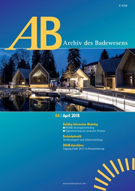 AB Archiv des Badewesens April 2018