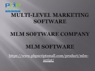 MLM Software - MLM Software company