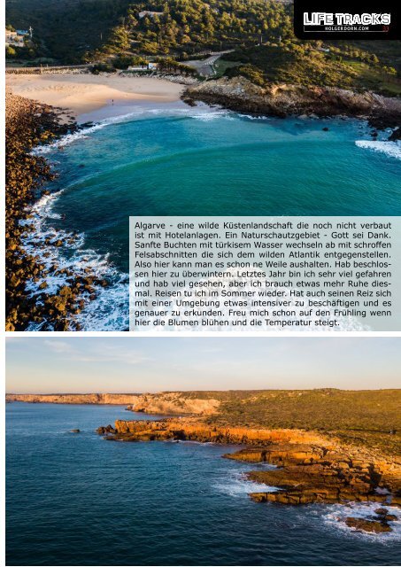 Reisebilderbuch Portugal-Algarve Winter 2017/18