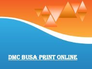 DMC Busa Print Online