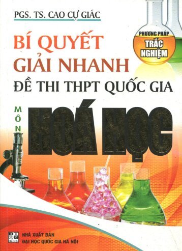 Preview Bí quyết giải nhanh đề thi thpt quốc gia môn hóa học (2014)