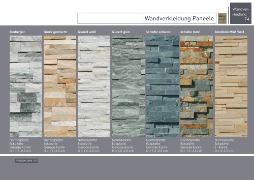 Natursteinkatalog 2018