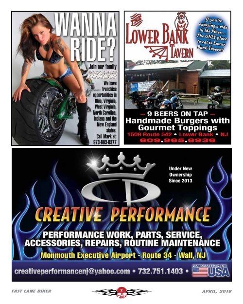 Fast Lane Biker April 2018