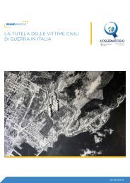 La tutela delle vittime civili di guerra in Italia