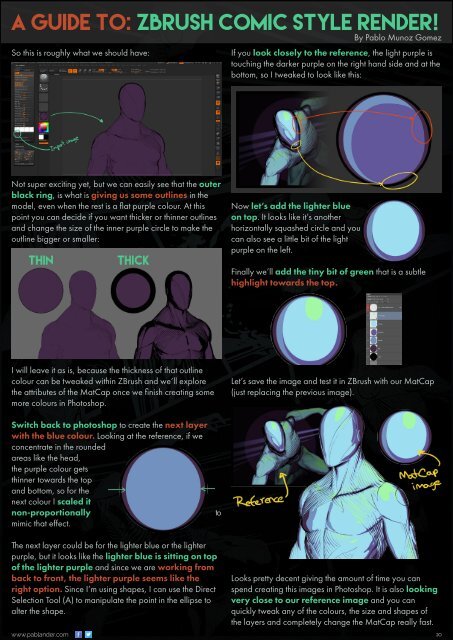 Comic Style Render A guide to: Zbrush