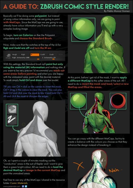 A guide to: Zbrush