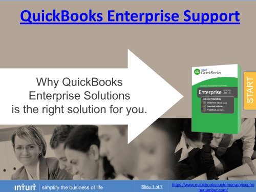 With QuickBooks Enterprise Support, Enterprise Solutions here for you