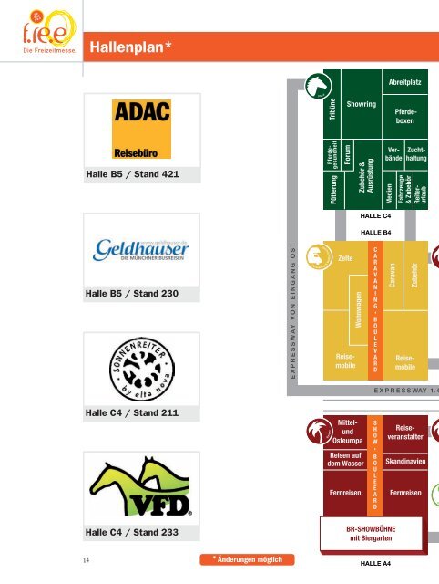 Hallenplan