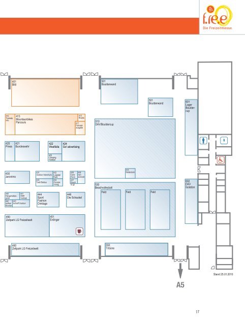 Hallenplan