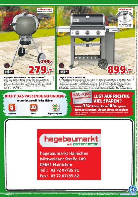 Hagebaumarkt Hainichen - 04.04.2018