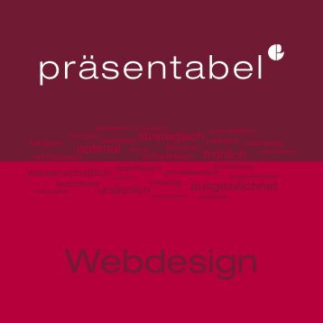 Webdesign präsentabel - präsentabel | Petra Bienefeld