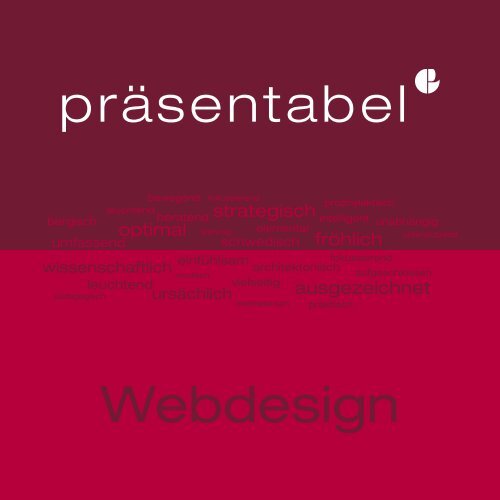 Webdesign präsentabel - präsentabel | Petra Bienefeld