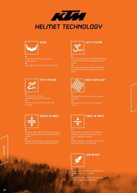 KTM 2018 Gear Parts