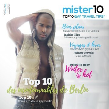 mister10, Top 10 Gay Travel Tips - Winter '18 