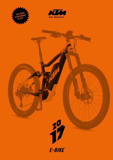 KTM eBikes 2017