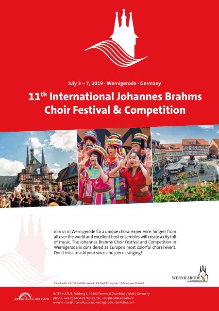 Bad Ischl 2018 - Program Book