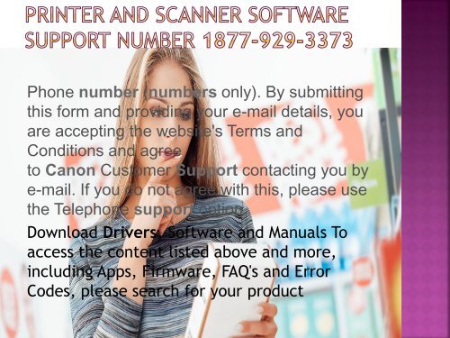 Canon Printer support phone Number 1877-929-3373