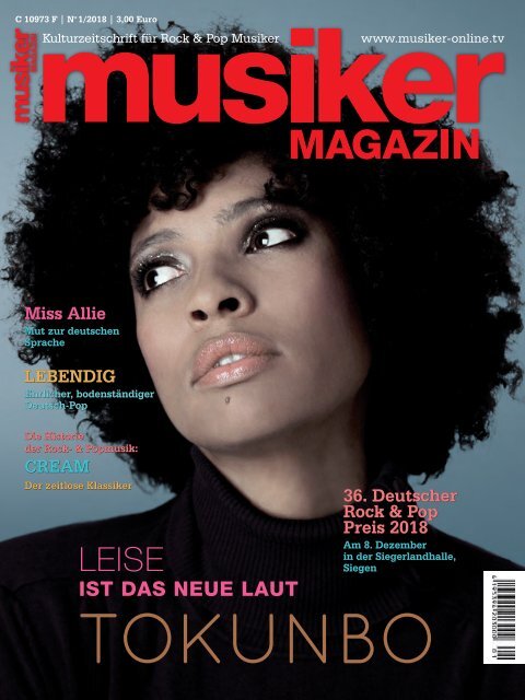 Musiker Magazin 1/2018