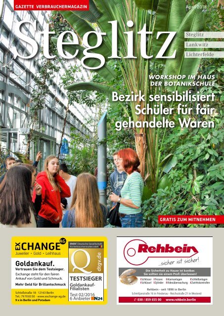 Gazette Steglitz Nr. 4/2018