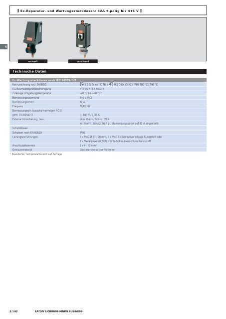 EATON-CROUSE-HINDS_Katalog_Steckvorrichtungen-Installationstechnik-Schalt-und-Steueranlagen_08-2014_DE