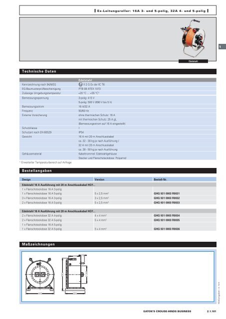 EATON-CROUSE-HINDS_Katalog_Steckvorrichtungen-Installationstechnik-Schalt-und-Steueranlagen_08-2014_DE