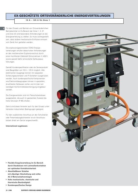 EATON-CROUSE-HINDS_Katalog_Steckvorrichtungen-Installationstechnik-Schalt-und-Steueranlagen_08-2014_DE