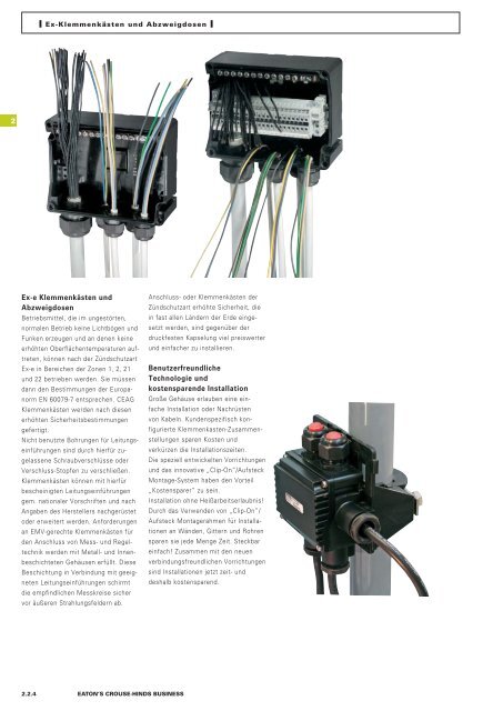 EATON-CROUSE-HINDS_Katalog_Steckvorrichtungen-Installationstechnik-Schalt-und-Steueranlagen_08-2014_DE