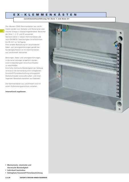 EATON-CROUSE-HINDS_Katalog_Steckvorrichtungen-Installationstechnik-Schalt-und-Steueranlagen_08-2014_DE