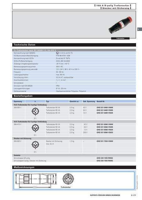 EATON-CROUSE-HINDS_Katalog_Steckvorrichtungen-Installationstechnik-Schalt-und-Steueranlagen_08-2014_DE