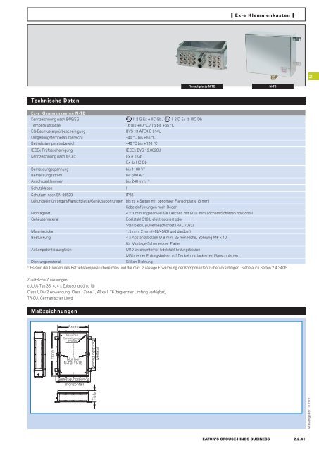 EATON-CROUSE-HINDS_Katalog_Steckvorrichtungen-Installationstechnik-Schalt-und-Steueranlagen_08-2014_DE