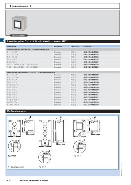 EATON-CROUSE-HINDS_Katalog_Steckvorrichtungen-Installationstechnik-Schalt-und-Steueranlagen_08-2014_DE