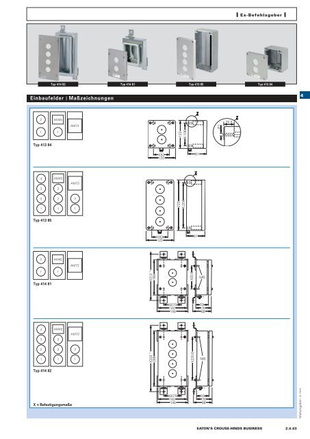 EATON-CROUSE-HINDS_Katalog_Steckvorrichtungen-Installationstechnik-Schalt-und-Steueranlagen_08-2014_DE