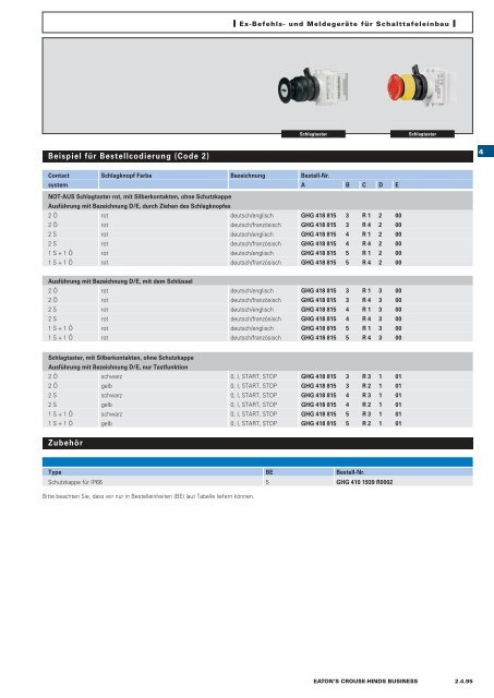 EATON-CROUSE-HINDS_Katalog_Steckvorrichtungen-Installationstechnik-Schalt-und-Steueranlagen_08-2014_DE