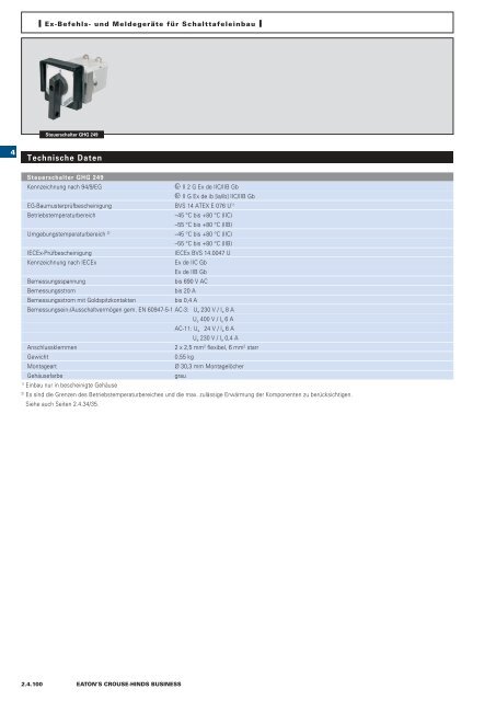 EATON-CROUSE-HINDS_Katalog_Steckvorrichtungen-Installationstechnik-Schalt-und-Steueranlagen_08-2014_DE